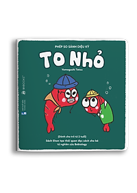 Sách Ehon Nhật Bản - Combo 3 cuốn Phép so sánh diệu kỳ - Dành cho trẻ từ 2 tuổi