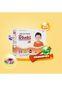 Siro ăn ngon Ích Nhi Plus hộp 20 ống 10ml giúp nâng cao sức đề kháng, tăng chuyển hóa hấp thu dưỡng chất, trẻ ăn ngon