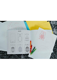 Sách thiếu nhi - Vẽ cả thế giới với 5 bước đơn giản