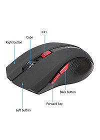 Chuột Không Dây HXSJ X50 Plus - Hàng Chính Hãng