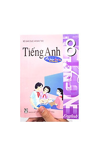 Sách - Tiếng Anh Lớp 8 - Kèm File Âm Thanh - Link Mua