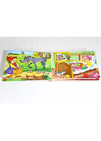 Sách xếp hình Tia Sáng - Cô bé quàng khăn đỏ