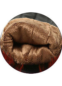 Bao tay da nam BHY8717 Găng tay nam da cừu. thoải mái lái xe, Lót lông giữ ấm