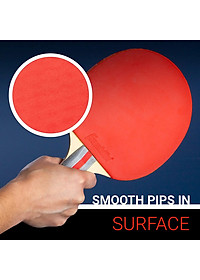 Vợt bóng bàn combo 2 chiếc tặng kèm 3 quả bóng và túi đựng - chính hãng dododios - Thiết kế chuẩn quốc tế