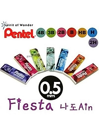 Ruột bút chì kim Pentel C235TF HB/2B ngòi 0.5mm (20 Ruột/Tuýp)