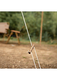 Đồ cắm trại bộ 2 móc tăng khoá gỗ Naturehike campoutvn căng lều du lịch dã ngoại A239