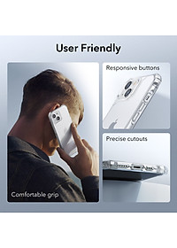 Ốp Lưng ESR Air Armor Clear chống sốc chuẩn quân đội dành cho iPhone 14 / 14 Plus/ 14 Pro / 14 Pro Max - Hàng Chính Hãng