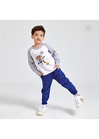 Áo bé trai thu đông BIGFOX - MISS MEOW, áo thun dài tay cho bé chất cotton phong cách Âu Mỹ hình phi hành gia 11 - 26 kg