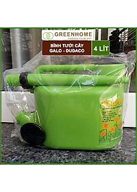 Bình Tưới Cây Vòi Sen GreenHome, Galo Dudaco, 4 Lít, 2 Chế Độ Tưới, Dễ Sử Dụng, Tháo Lắp Dễ Dàng, Độ Bền Cao