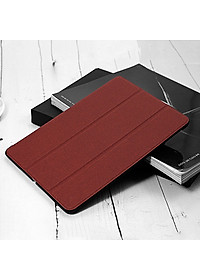 Bao da ipad Mini 5 2019 hiệu Mutural có khe cài bút cảm ứng_ Đỏ- hàng nhập khẩu