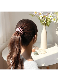 Kẹp tóc tổ chim nhựa đa năng, cặp búi tròn phong cách Hàn Quốc, phụ kiện tóc KT020 - Filibra