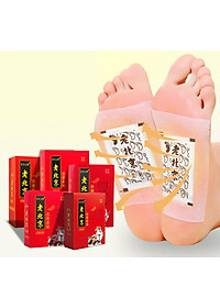 Hộp 50 Miếng Dán Chân Ngải Cứu Thải Độc Của Bắc Kinh