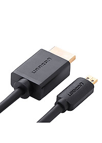 Cáp Chuyển Đổi Ugreen MicroHDMI Sang HDMI V1.4 30102 1.5m - Hàng Chính Hãng
