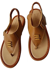 Giày Sandal Xỏ Ngón  Nữ BIGGBEN Da Bò Thật SDN40