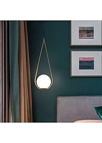 Đèn thả SAPAS hình giọt nước độc đáo trang trí nội thất sang trọng - kèm bóng LED chuyên dụng - (82).