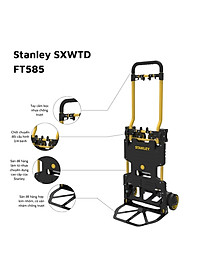 Xe đẩy tay đa năng cao cấp stanley FT585