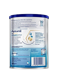 Combo 4 Sản phẩm dinh dưỡng công thức Aptamil Profutura Cesarbiotik 1 Infant Formula (Dành cho trẻ từ 0 - 12 tháng tuổi) - 800g