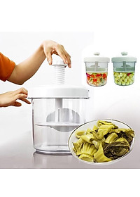 Hộp Muối Dưa Cà Nhựa PP Cao Cấp Có 2 size, Hũ Muối Dưa Cà, Hành, Kim Chi, Măng Ớt, Rau Củ Giòn Ngon- Hàng Chính Hãng MINIIN