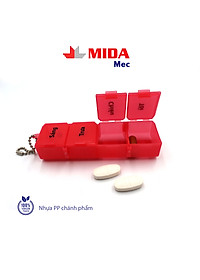 Set hộp chia thuốc 7 ngày MidaMec 7 màu