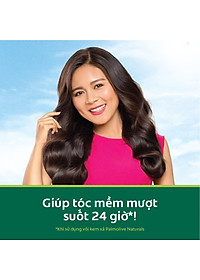 Bộ 2 dầu gội Palmolive 600ml Sữa dừa và Keratin kết hợp quả ô liu 600ml
