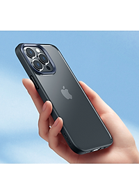 Ốp lưng cho iPhone 13 hiệu Likgus Hybrid Glass Pc viền màu chống sốc - Hàng nhập khẩu