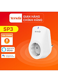 Ổ cắm điện Wi-fi thông minh điều khiển từ xa Tenda SP3 - Hàng Chính Hãng