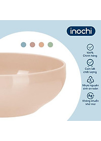 Bát Ăn Amori Sản Xuất Theo Tiêu Chuẩn Xuất Nhật Chất Liệu Nhựa Nguyên Sinh Đảm Bảo An Toàn Tuyệt Đối Cho Người Sử Dụng- Chính Hãng inochi ( Tặng kèm khăn lau pakasa)