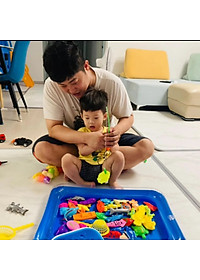 Bộ Đồ Chơi Câu Cá Cho Bé Kèm Rổ- Giao ngẫu nhiên