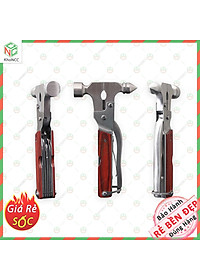 (An Tâm) Búa Cứu Hộ Đa Năng 7 Trong 1 KhoNCC Hàng Chính Hãng - Với Nhiều Tiện Ích Khác - Có Đầu Nhọn Đập Kính Xe Hơi Khi Thủy Kích, Cháy Nổ - KDHS-BUADN-580