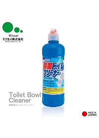 Chai tẩy rửa bồn cầu/ Toilet đậm đặc siêu sạch, không mùi Mitsuei 500ml hàng Made in Japan