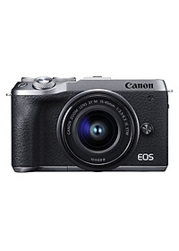 Máy Ảnh Canon EOS M6 Mark II Kit 15-45mm IS STM (Tặng Thẻ 16GB) – Hàng Chính Hãng
