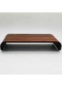 Kệ Đỡ Màn Hình Máy Tính Monitor Stand Walnut Plyconcept MSM01003 (490 x 200 mm) – Nâu Đậm