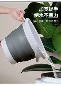 Xô nước gấp gọn 5L HENRYSA (màu ngẫu nhiên)