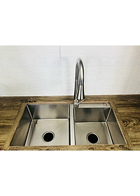 CHẬU RỬA INOX KAFF KF-HM8245L - Hàng Chính Hãng