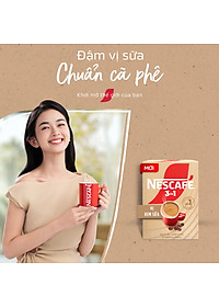[Tặng ca đựng đá 900ml] Combo 4 Bịch Cà phê hòa tan NESCAFÉ 3IN1 VỊ KEM SỮA Bịch 24 gói ĐẬM VỊ SỮA, CHUẨN CÀ PHÊ