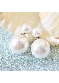 Bông tai nụ ngọc trai phong cách Hàn Quốc