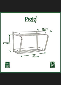 Kệ Lò Vi Sóng Inox Treo Tường Cao Cấp Prota PT960