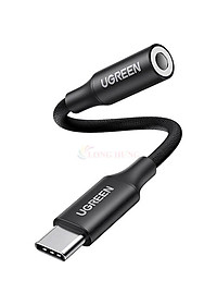 Cổng chuyển đổi Ugreen USB-C to 3.5mm Audio Cable AV161 - Hàng chính hãng