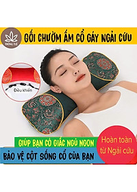 Gối Điện Ngải Cứu Thảo Dược Làm NóngMassage – Xua Tan Đau Mỏi Vai Gáy Cực Nhanh