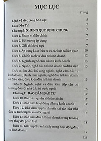 Luật Đầu Tư Năm 2020 