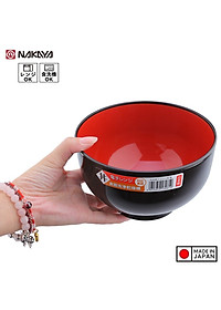 Bát tô Nakaya 1,25 lít - Màu đen lòng đỏ