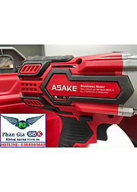 MÁY SIẾT BULONG CAO CẤP ASAKE MỞ ỐC 38mm  PIN 15 CELL 8.0 AH