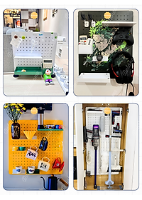Phụ kiện hộp bút + khay đựng + kệ L ngắn + kệ L Dài + móc treo Dola Home - Phụ kiện bảng lỗ Pegboard kim loại