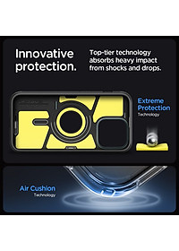 Ốp lưng dành cho iPhone 15 Pro Max Spigen Tough Armor MagFit - Hàng Chính Hãng