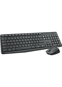 Combo chuột và bàn phím không dây Logitech MK235 - Hàng chính hãng