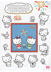 Sách Hello Kitty - Rèn Luyện Khả Năng Quan Sát (Tô Màu)