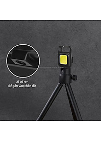 Đèn LED Mini Móc Khóa - Đèn Pin COB - Đèn Pin Dã Ngoại - Sạc USB Tiện Dụng - Hàng Loại 1 - Chính Hãng MINIIN