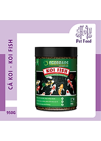 Thức ăn Cá KOI, Koi fish - Phát triển toàn diện, tiêu hóa tốt - hộp 950g