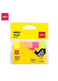 Giấy Phân Trang 5 Màu 100 Tờ/Tệp Deli - Phù Hợp Học Sinh Văn Phòng - EA11402