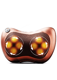 Gối Massage Hồng Ngoại 8 Bi Nhật Bản Có Đảo Chiều- Nâng Cao Sức Khoẻ- Kèm Đầu Cắm Sạc Trên Oto- Hàng Chính Hãng MINIIN